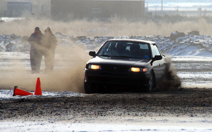 Running the BC6 in Gravel and Snow